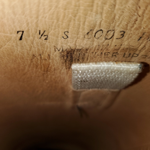 Vintage Tall Black Leather Equestrian Riding Boots Women's Size 7.5S,Made In USA - Picture 9 of 10